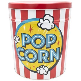 C.R. Frank Popcorn - Gourmet Popcorn Tin, 3.5 Gallon, Freshly Popped (2 Way, Butter and Cheese)