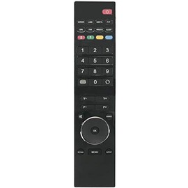 ALLIMITY Replaced Remote Control fit for Telefunken SANYO RC3920 T32R900IIFHD T32BMS130CTHD T19LHD926 T22LFHD926 T24LFHD926 CE32LD08-B CE26LD08-B CE19LD08-B CE26LD08N-B LCE22FD40-B CE37FD17-B
