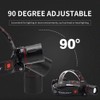 WINDFIRE Rechargeable Headlamp White Red LED Hunting Headlamps Super Bright