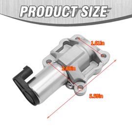 Hoypeyfiy Engine Variable Valve Timing (VVT) Solenoid 918-196 31355829 Exhaust Side Replacement for Volvo C70 2002-2004 S60 2001-2014 XC70 2003-2007 XC90 2003-2014