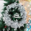 Sprinlot Christmas Garland, Silver, Pack of 4 Tinsel Garlands, Shiny
