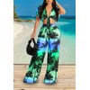 Traje de baño de playa para mujer, vestido de malla