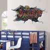 TOARTI 3D Wall Sticker Gamer Wall Sticker for Children's Room