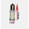 YAN Strobe Red 7507 BAU15S PY21W 92 LED Projector Bulb