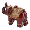 Elephant Statue Durable Resin Cute Elegant Attract Wealth Round Corner