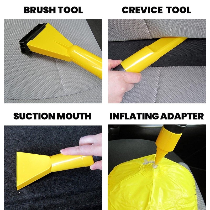 Koolatron 12 Volt Wet/Dry Canister Vacuum Cleaner - Handheld Car