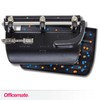 Officemate Heavy Duty Adjustable 2-3 Hole Punch with Lever Handle,