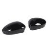 2 Pcs Door Side Rearview Mirror Cover Cap Left Right
