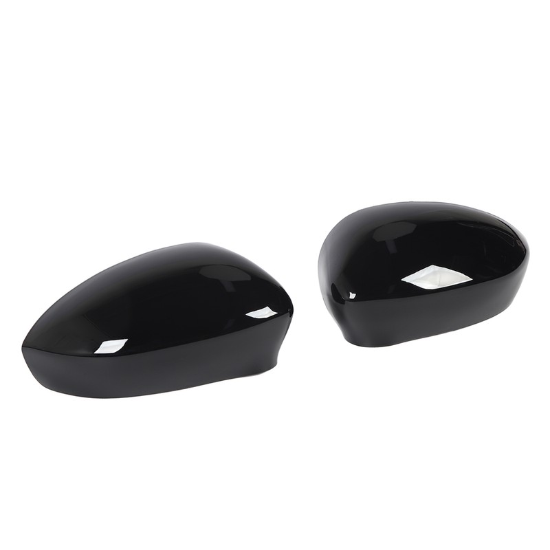 2 Pcs Door Side Rearview Mirror Cover Cap Left Right