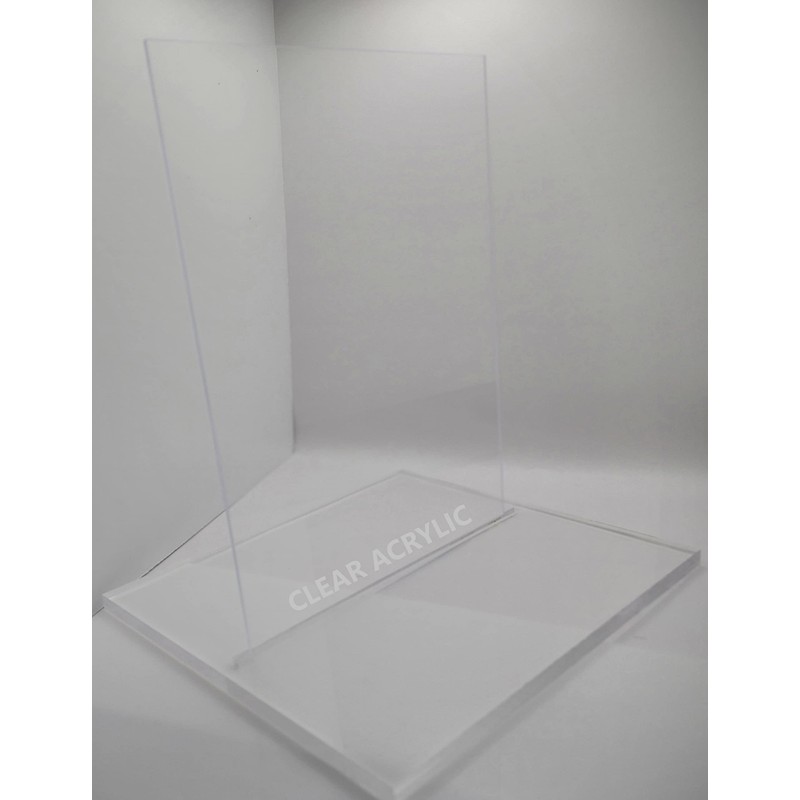 Museum Quality Acrylic Plexiglass Plastic Sheet 1/8" x 18" x