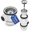 VIOKS Strainer Basket Valve 70 mm with 1 Inch Drain
