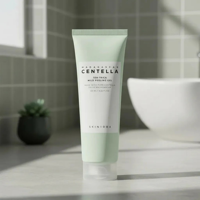 Skin1004 Tea Trica Mild Peeling Gel - Exfoliante 125ml Normal