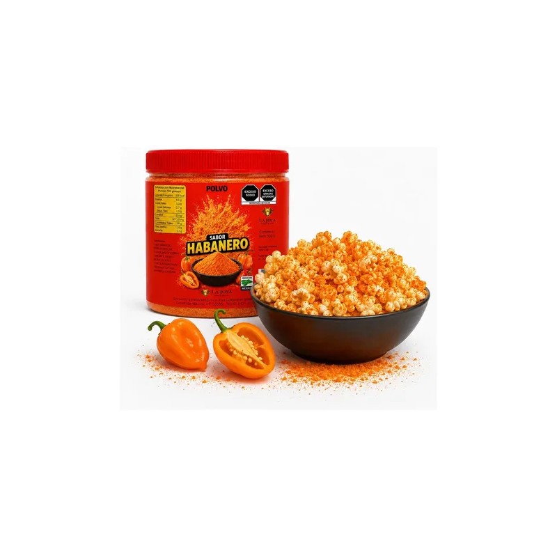 Polvo Sazonador Habanero 500 G Sabor En Cada Gramo