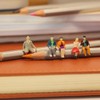 Evemodel P8715 100pcs HO Scale 1:87 Seated and Standing People