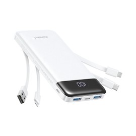 BUILT Portable Charger with Built in Cables Portable Charger with Cords Wires Slim ...