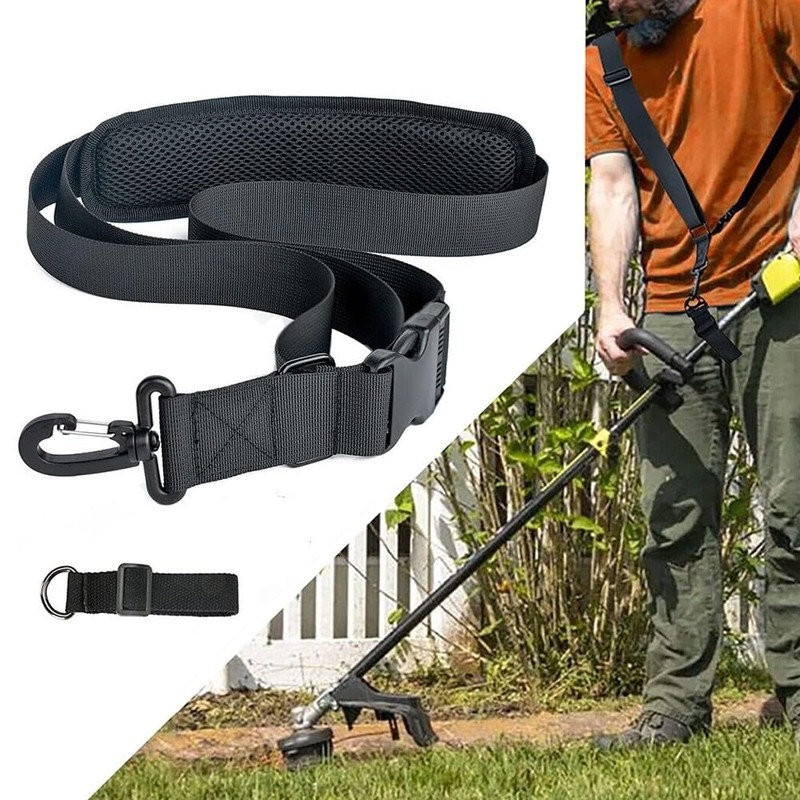 ZYWUOY Heavy Duty Trimmer Shoulder Strap Harness for Grass Eater,