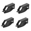 Outanaya 4Pcs Car Roof Rack Clamps Mounting Brackets for Cargo