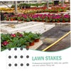 Levemolo 25 Sets U Shaped Ground Stakes with Gaskets for
