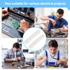 2PCS Clear Electrical Connector Blocks 12 Way 30A Chock Blocks