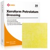Carbou Medical Xeroform Petrolatum Dressing 2"x2", 25 Individual Pack, Non-Adherent