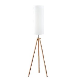 Ore International 58.5" in Lauren Modern Natural Tripod Floor LAMP