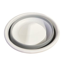 Southern Homewares Collapsible Washing Bowl, Space-Saving, Durable, & Portable for Home, Outdoors, and Travel Use, Wash Basin, Round