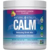 Natural VitalityPolvo de magnesio CALM sabor frambuesa y limón 8