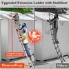 Telescoping Ladder Extension Telescopic Collapsible - 8.5 FT Rv Telescope