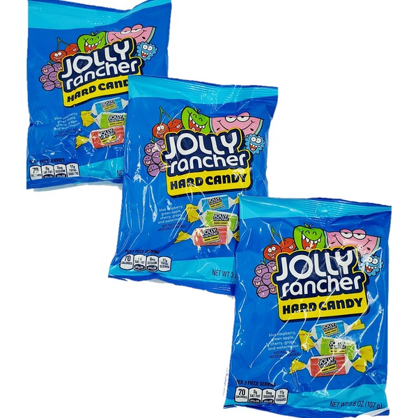 Jolly Rancher Hard Candy in Original Flavors (3.8-Ounce package) (3 Pack)