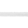 1/2" Chinese Braid Trim,White, 9 YDS