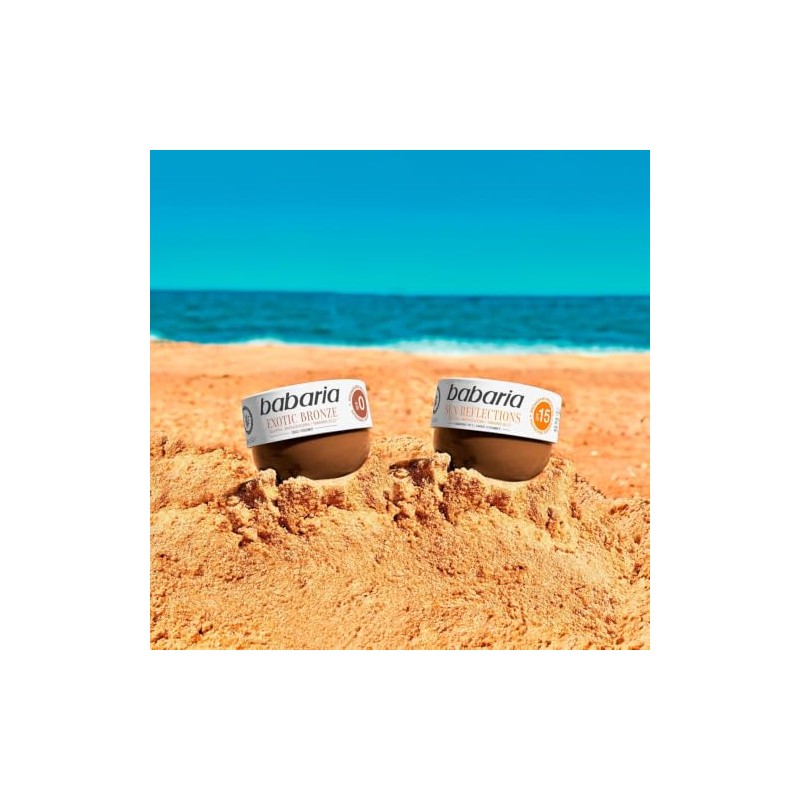 Babaria unisex exotic bronze coconut oil tanning jelly, SPF 0,