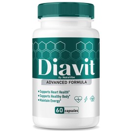 Diavit Capsules – Daily Balance & Circulation Support with a Clean, Potent Blend for Natural Flow, Steady Energy & Stable Levels | Gentle, Easy-to-Swallow Everyday Pills (60 Capsules)