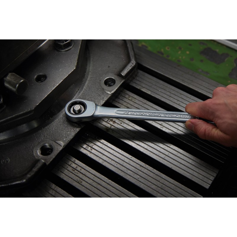 STAHLWILLE 17F/4 | Open-End Ratchet Wrench Set 4 Pieces 10-19