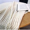 Hayisugal Bedspread Blanket Boho Blanket Soft Knitted Blanket Reversible Blanket