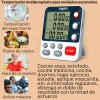 Gomia Cronómetro Digital De Cocina Con Cuenta Regresiva De 3