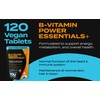 High Strength Vitamin B Complex, 120 Vegan Tablets, Full Spectrum