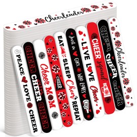Lanties 50 Pack Cheerleader Gifts Bulk for Team Funny Cheerleaders Nail Files Party Favors Cheer Gifts Cheerleading Favors for Women Girls Teammates