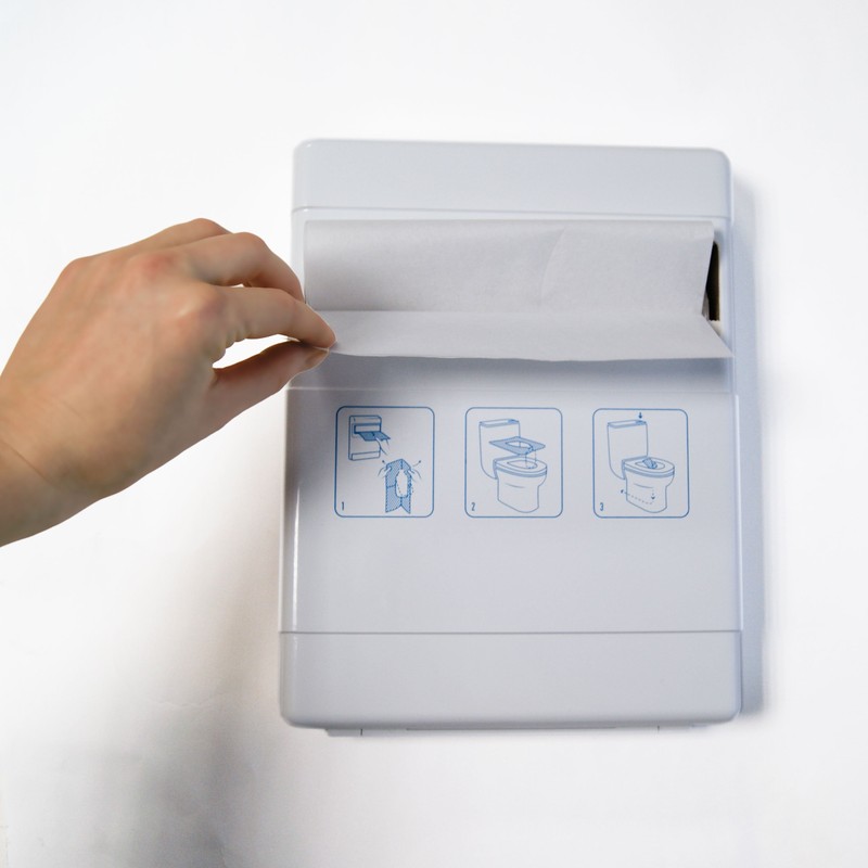 Washroom Hub - Toilet Seat Cover Dispenser - Wall Mounted