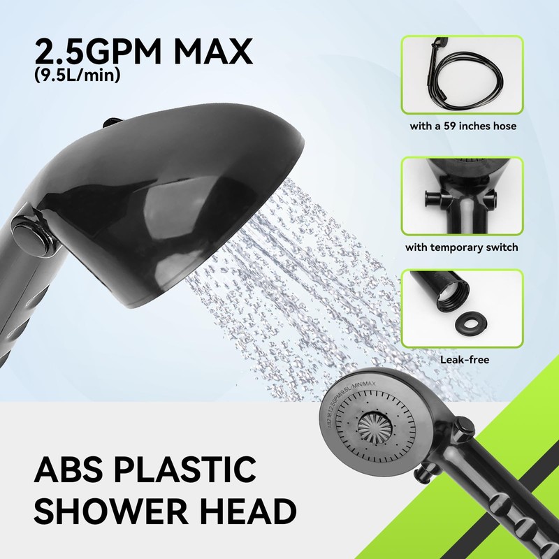 RVMATE RV Exterior Shower Box Kit RV Outdoor Shower Box