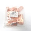 (10) 2/0 Gauge Copper Ring Terminals 3/8"