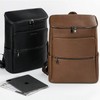 Luxury bag laptop men's suit work office daily backpack Black
