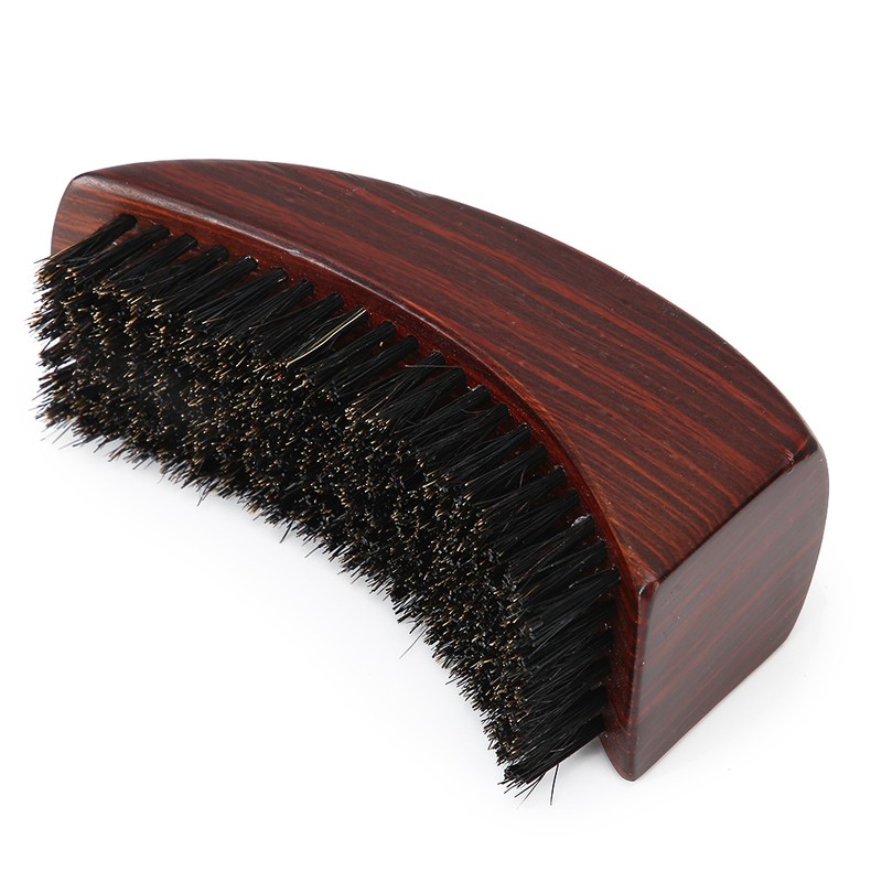 Men Beard Brush Anti Frizz Oil Head Bristle Face Massage