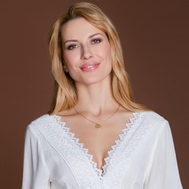 DAHEIM Münchener Kindl Necklace – Filigree Chain for Women and Women, Home Jewellery Munich Made of Stainless Steel (Silver-Coloured or Gold-Plated) DHK285, Stainless Steel