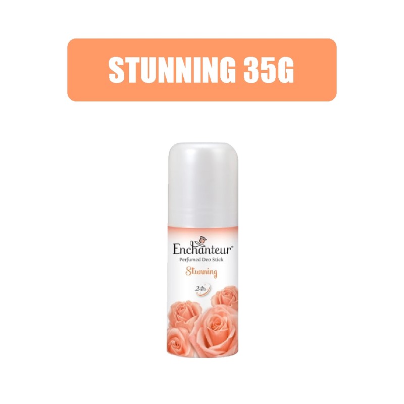 ENCHANTEUR Perfumed Deo Stick 35g Charming Romantic Alluring Stunning