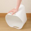 rejomiik Small Bathroom Trash Can, 3.5 Gallon Slim Garbage Can,