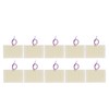 10Pcs SMD LED Lamp Bulb Board Panel 5W 3.2V 3.7V