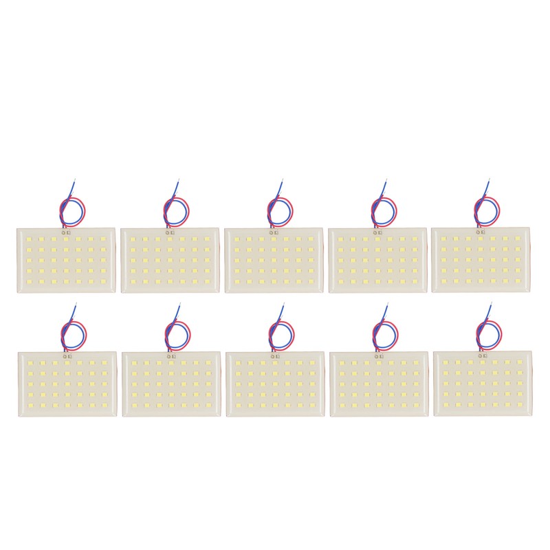 10Pcs SMD LED Lamp Bulb Board Panel 5W 3.2V 3.7V