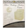 Better Home Zippered Fabric Washing Machine Cover Waterproof Dust Protector