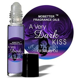 A Very Dark Kiss Perfume Fragrance Body Oil for Women by Mobetter Fragrance Oils
