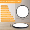 ZMH Ceiling Light LED Ceiling Light Bathroom - Diameter 18